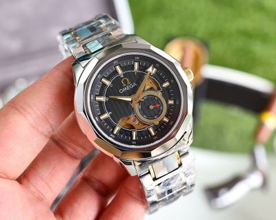 Omega Stainless Steel Stainless Steel Strap 41MM Men Watch